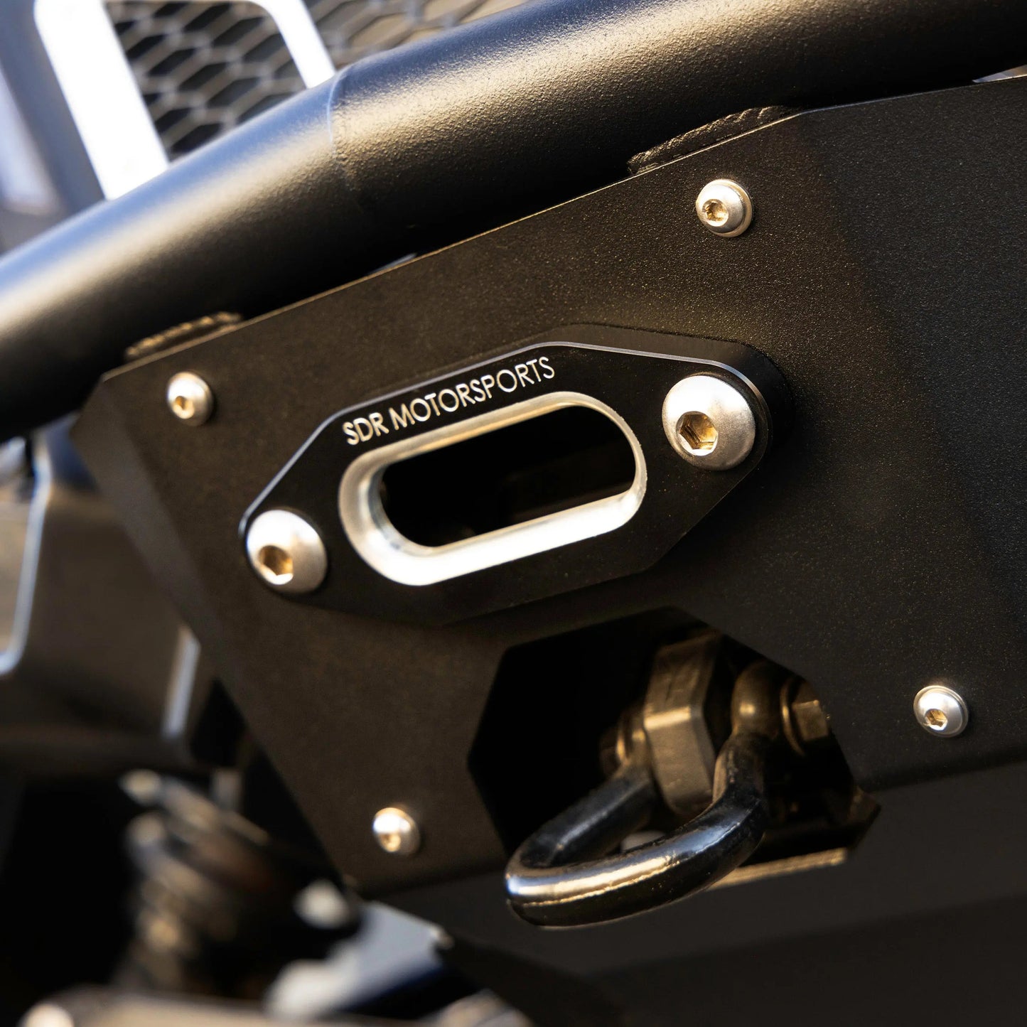 Sdr Motorsports Can-Am Maverick R Winch Skid Plate Single Tube Front Bumper - 810407