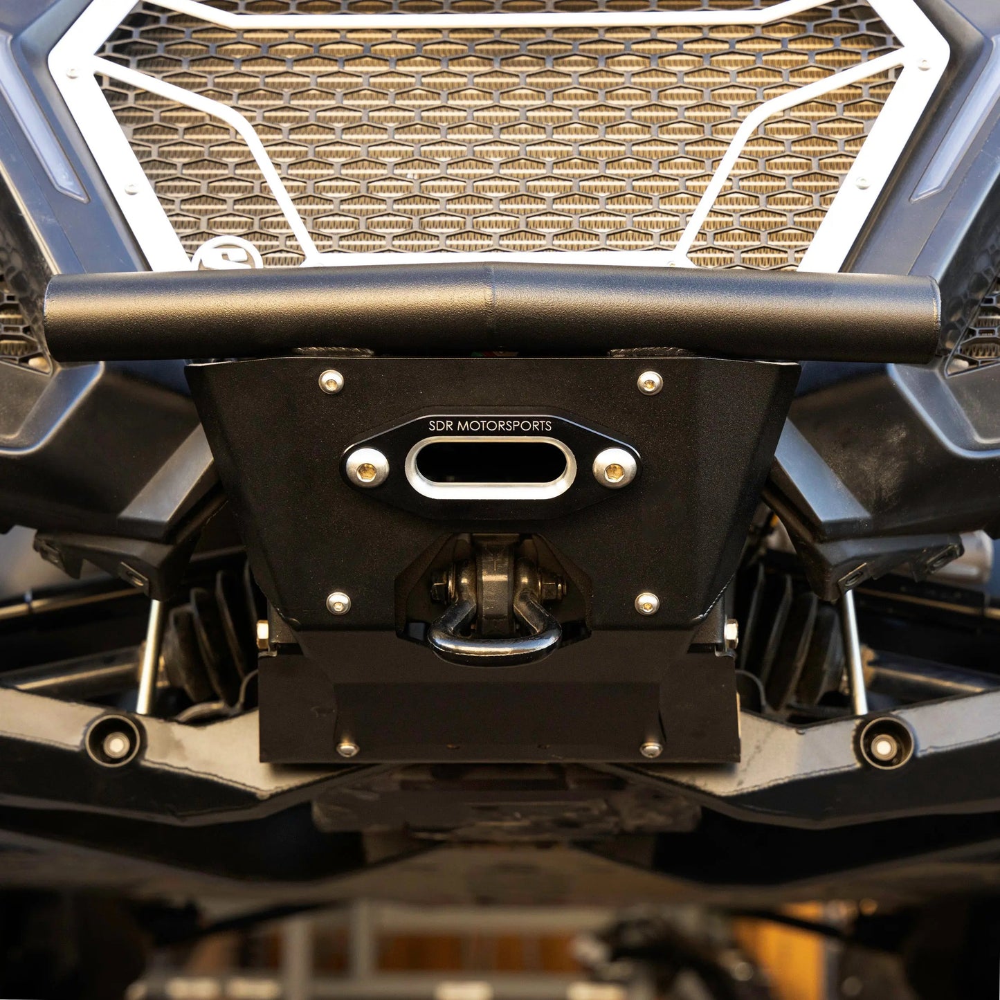 Sdr Motorsports Can-Am Maverick R Winch Skid Plate Single Tube Front Bumper - 810407