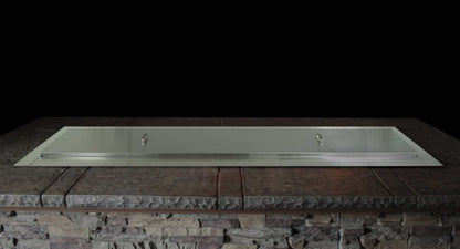 Empire Carol Rose 48" Premium Outdoor Stainless Steel Linear Fire Pit - OL48TP10N