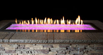 Empire Carol Rose 48" Premium Outdoor Stainless Steel Linear Fire Pit - OL48TP10N