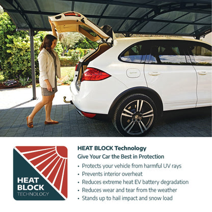 Palram - Canopia | Arcadia Alpine RV Carport 12x14x11.5 ft - HG9131