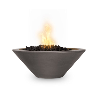 36" Cazo Concrete Fire Bowl Chestnut