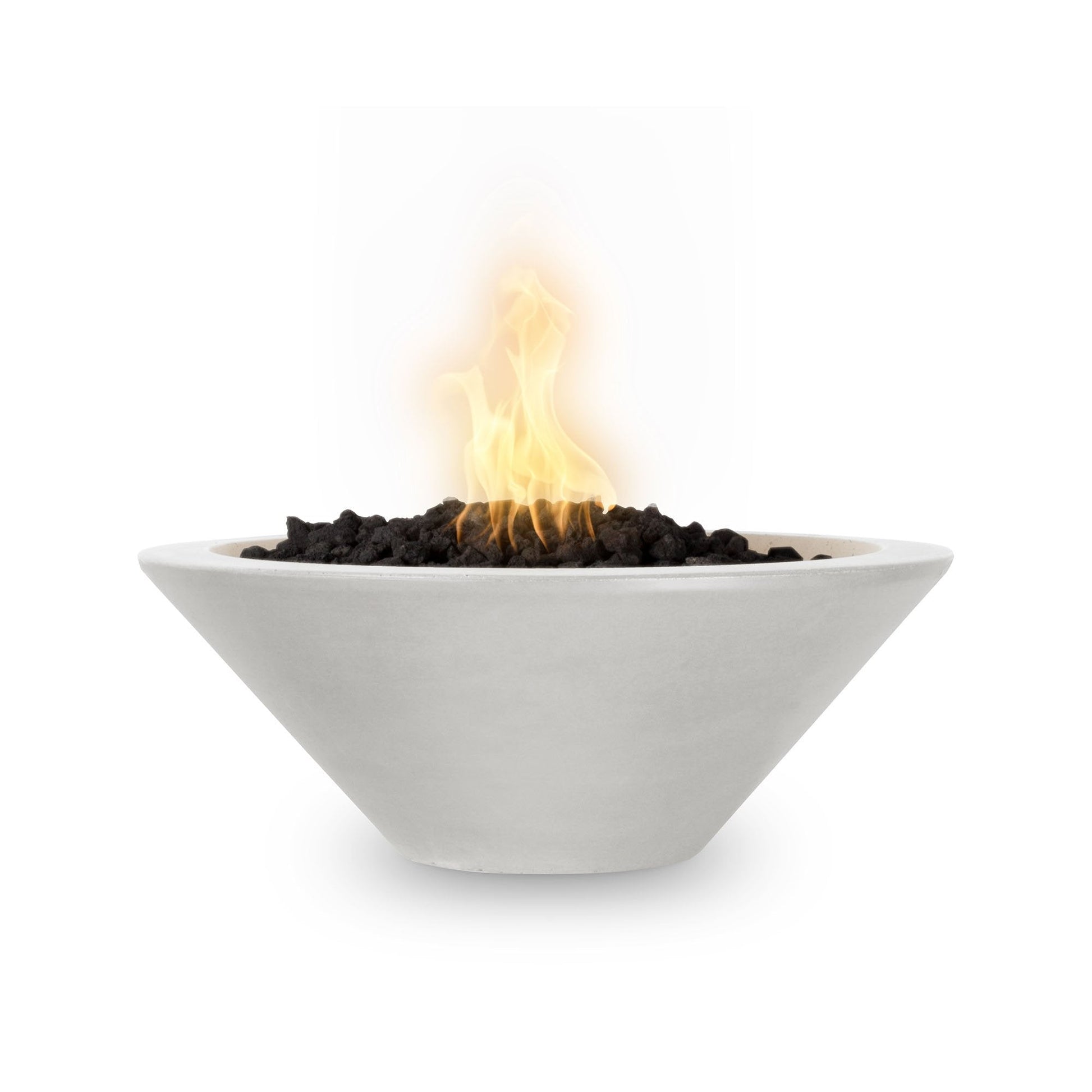 36" Cazo Concrete Fire Bowl Limestone