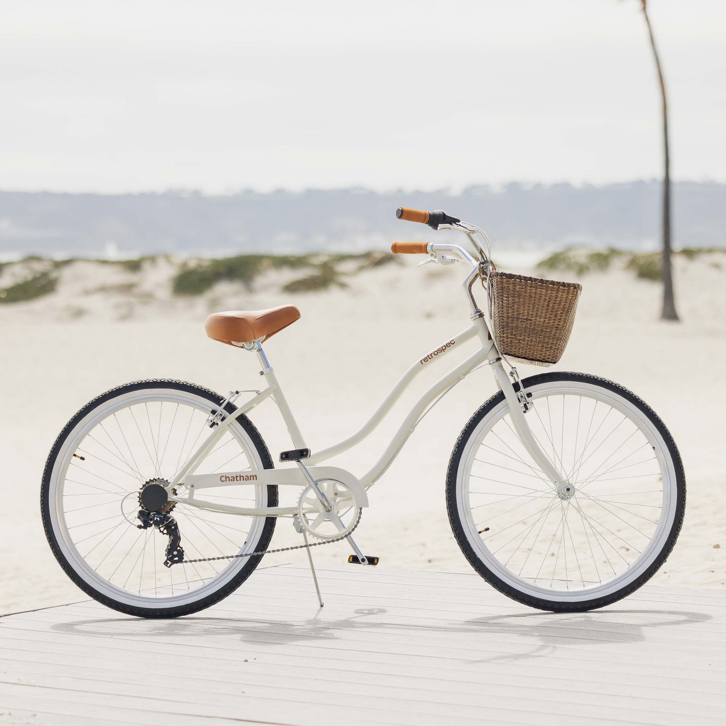 Retrospec Chatham Beach Cruiser Bike - Step Through 7 Speed - 5174