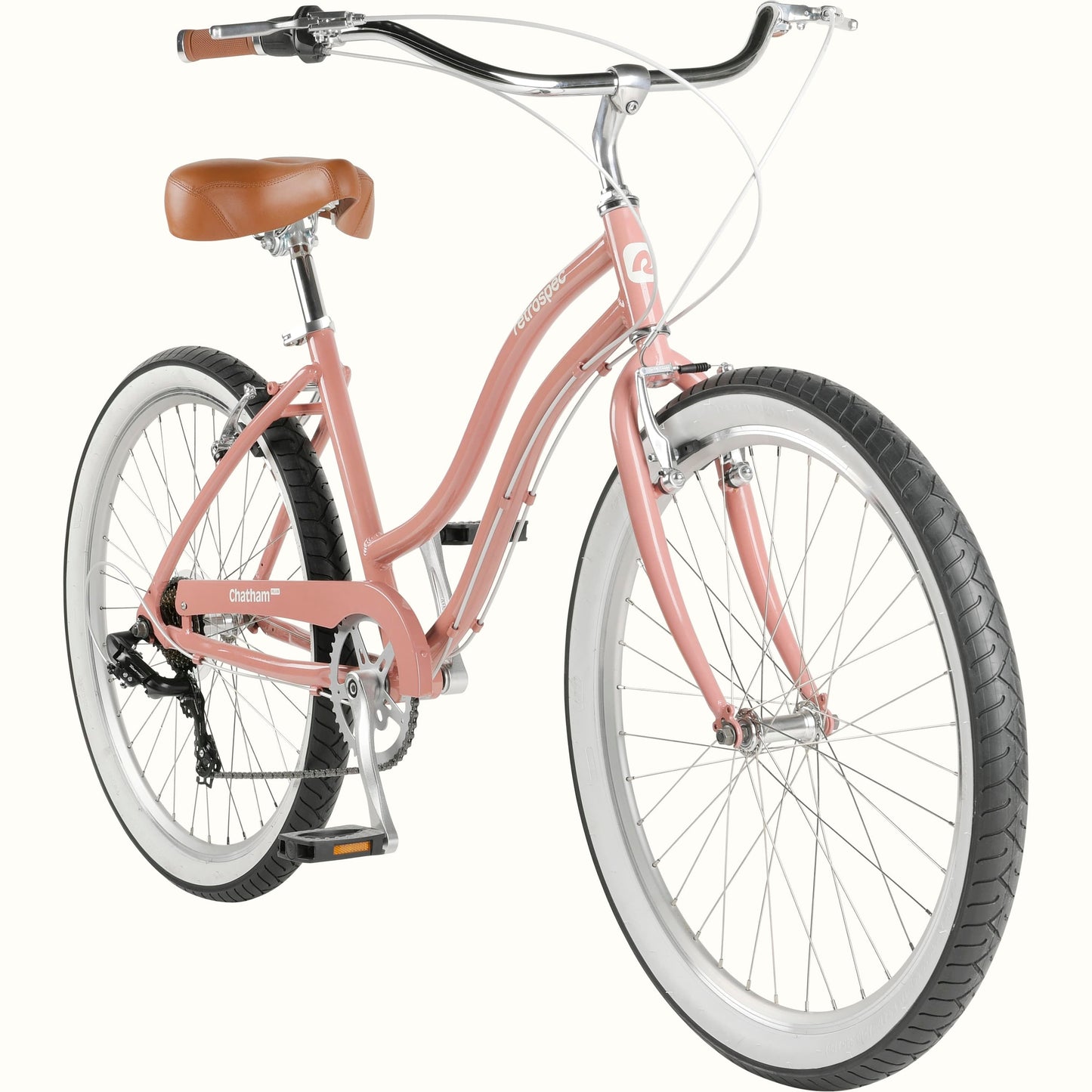Retrospec Chatham Plus Aluminum Beach Cruiser Bike - Step Through 7 Speed - 6408