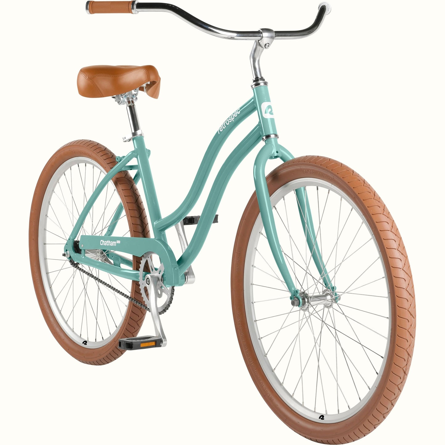Retrospec Chatham Plus Aluminum Beach Cruiser Bike - Step Through Single Speed - 3929