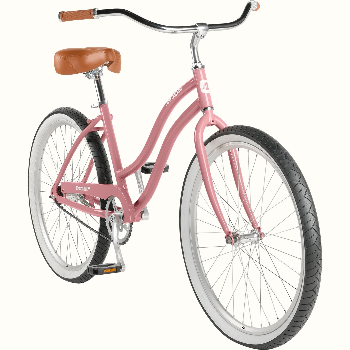 Retrospec Chatham Plus Aluminum Beach Cruiser Bike - Step Through Single Speed - 3929
