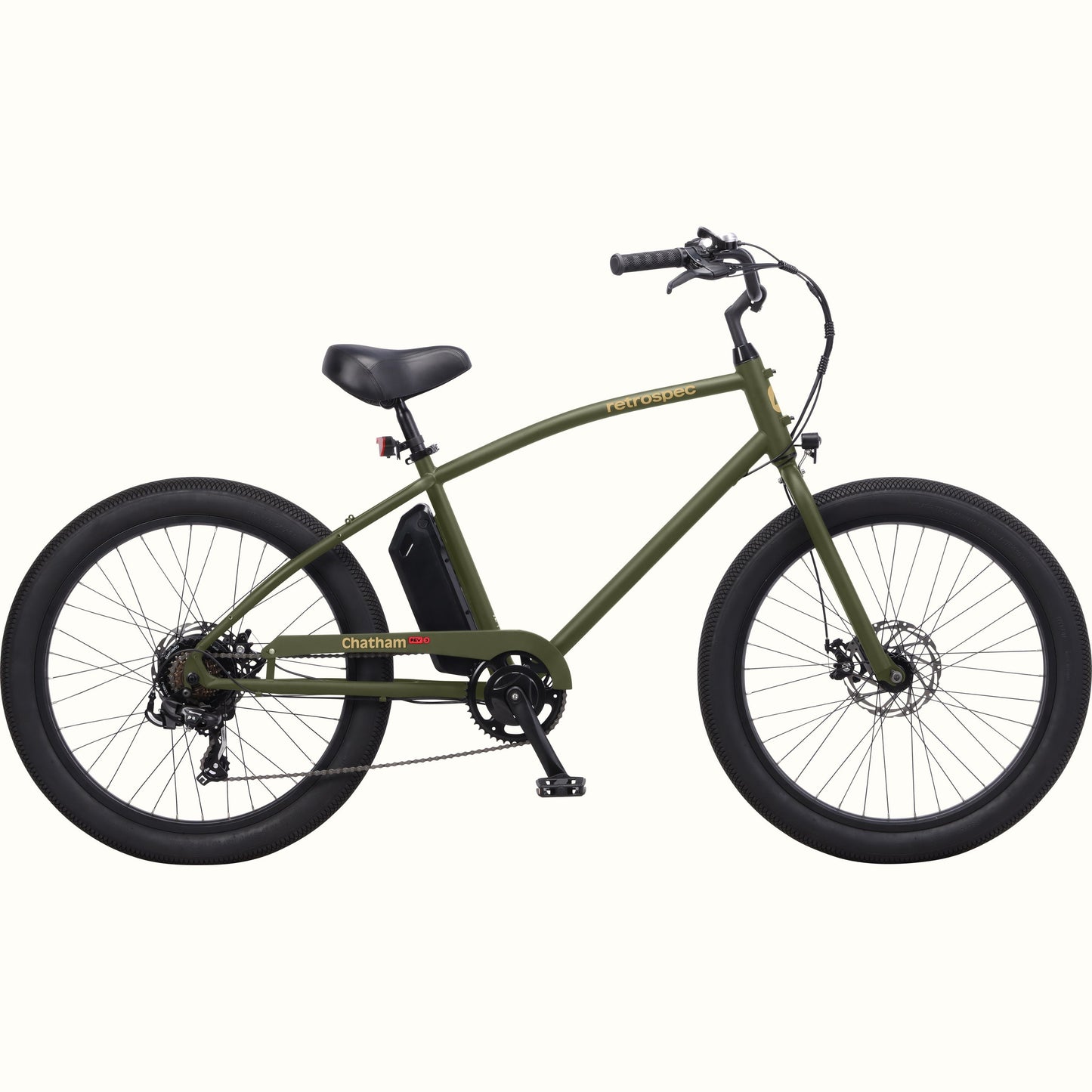 Retrospec Chatham Rev 3 Beach Cruiser Electric Bike - 6607
