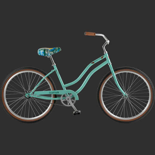 Retrospec Grateful Dead Chatham Beach Cruiser Bike - Step Through Single Speed - 6488