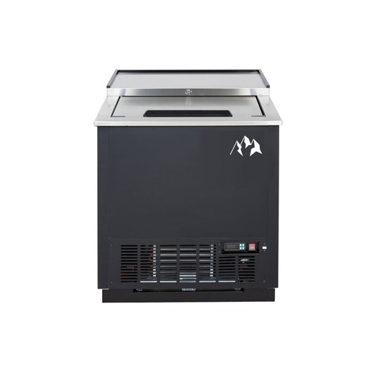 Chef AAA -, Commercial 26" Black Glass Froster / Plate Chiller - GF25-HC