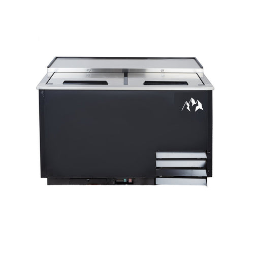 Chef AAA  Commercial 50" Black Glass Froster / Plate Chiller 12.2 CU.FT. - GF50-HC