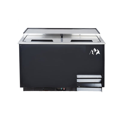 Chef AAA  Commercial 50" Black Glass Froster / Plate Chiller 12.2 CU.FT. - GF50-HC