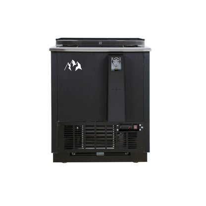 Chef AAA  Commercial 25" Horizontal Bottle Cooler 4.5cu.ft. - HBB-25-HC