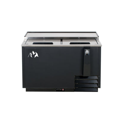 Chef AAA Commercial 50" Horizontal Bottle Cooler 16.5 cu.ft. - HBB-50-HC