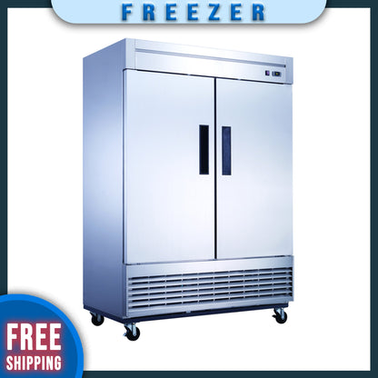 Chef AAA Solid Door Reach-In Freezer, - A55F