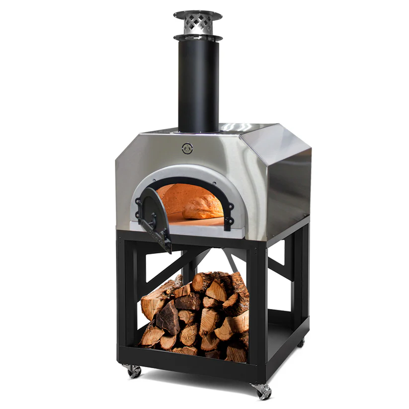 Chicago_Brick_Oven_750_Mobile_Stainles_Steel Open Oven