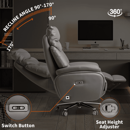 Kinnls Coast Power Recliner Chair - GF1A8D3