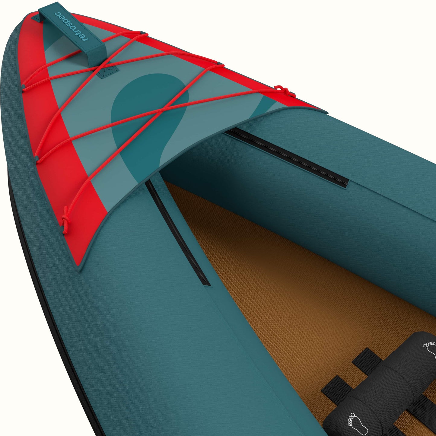 Retrospec Coaster Inflatable Kayak - Single - 6467