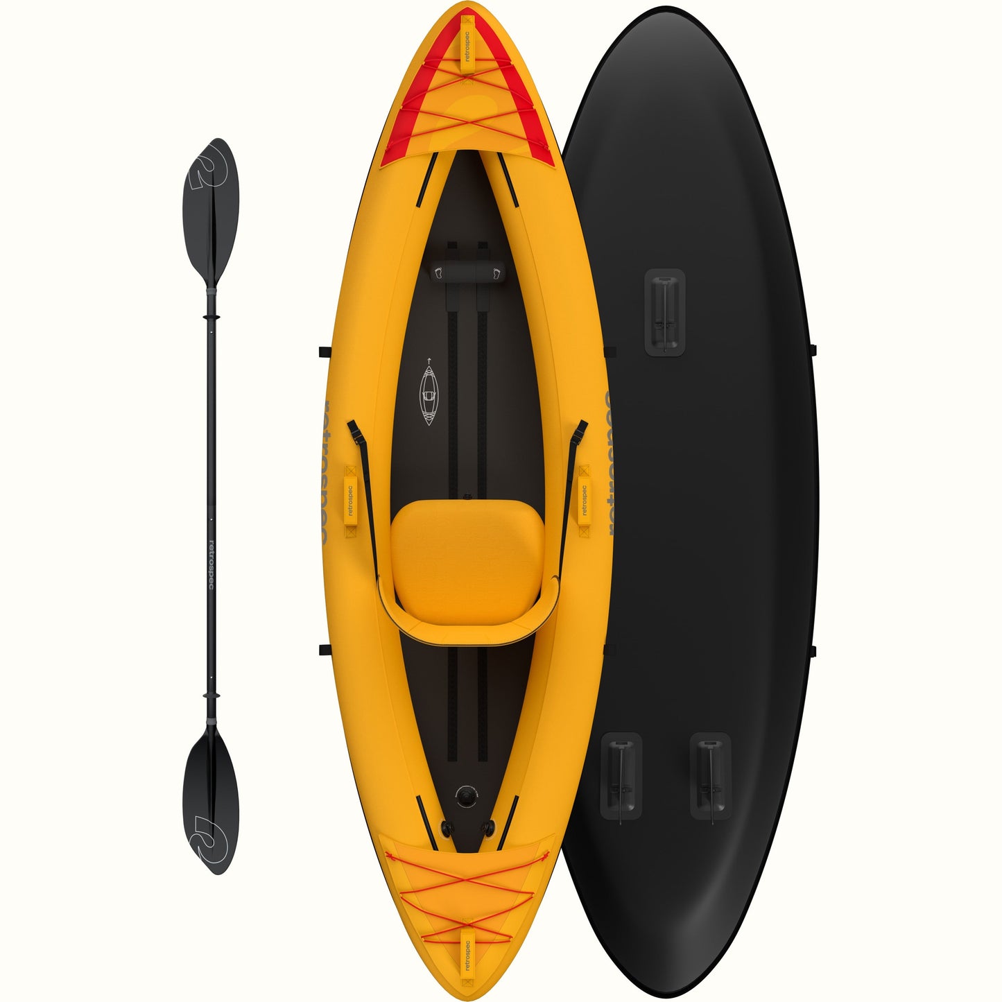Retrospec Coaster Inflatable Kayak - Single - 6467
