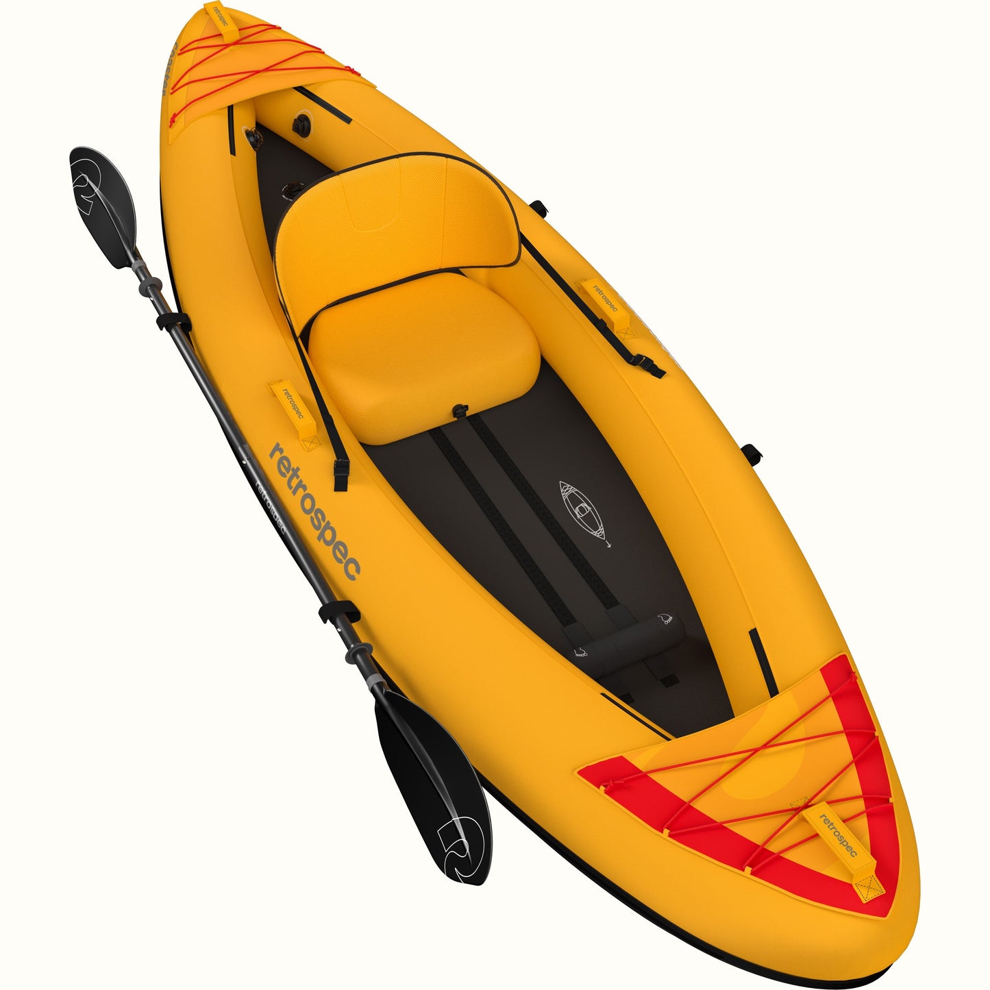 Retrospec Coaster Inflatable Kayak - Single - 6467