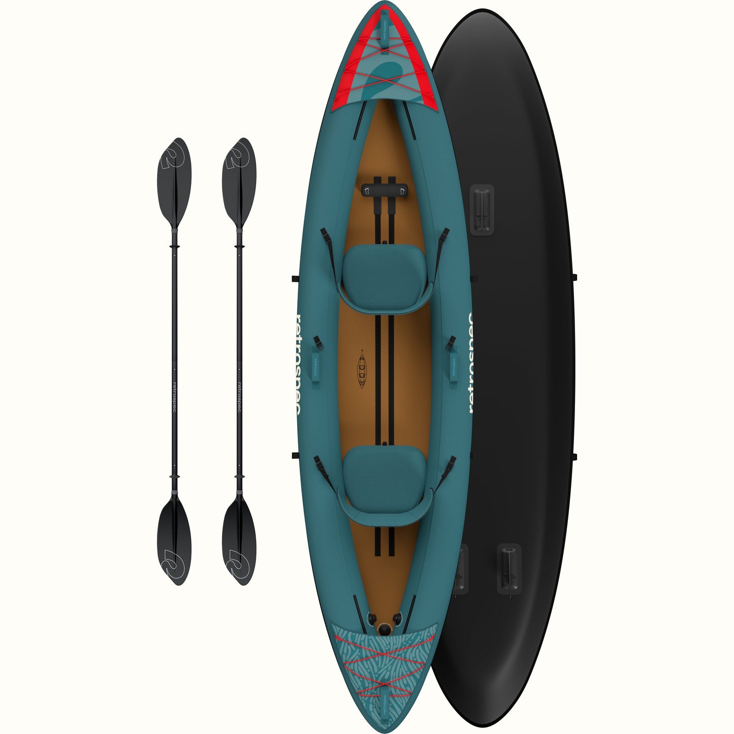 Retrospec Coaster Inflatable Kayak - Tandem - 6470