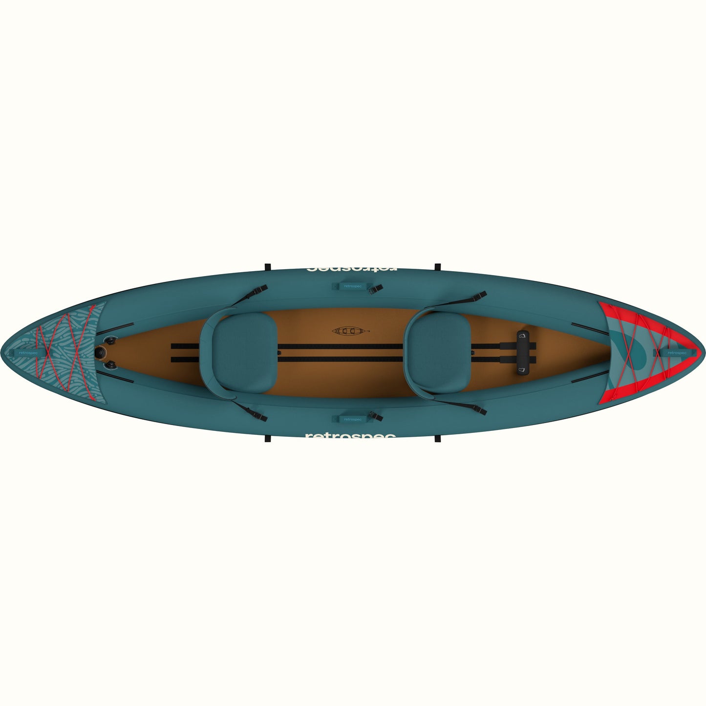Retrospec Coaster Inflatable Kayak - Tandem - 6470