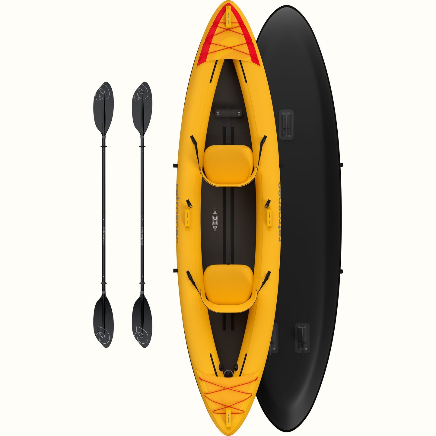 Retrospec Coaster Inflatable Kayak - Tandem - 6470