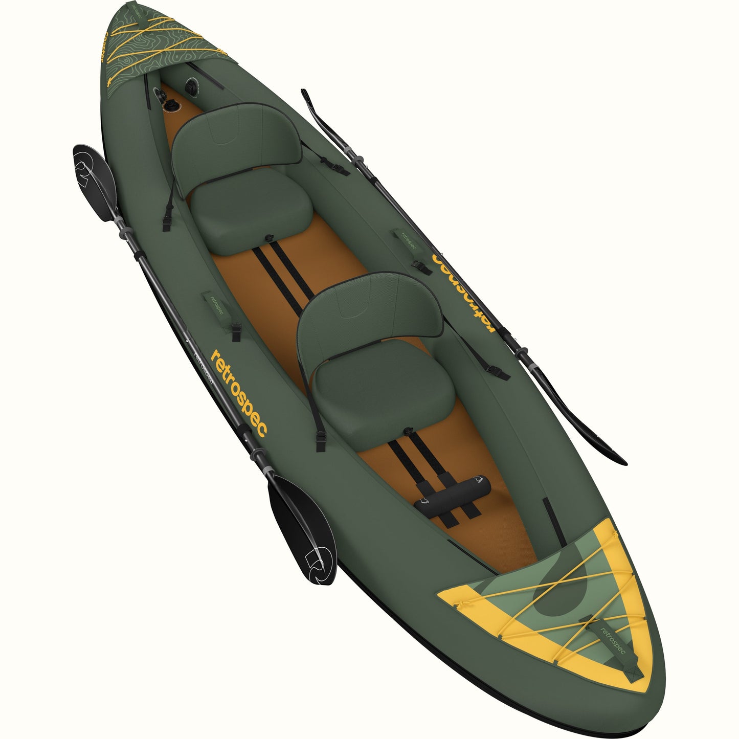 Retrospec Coaster Inflatable Kayak - Tandem - 6470