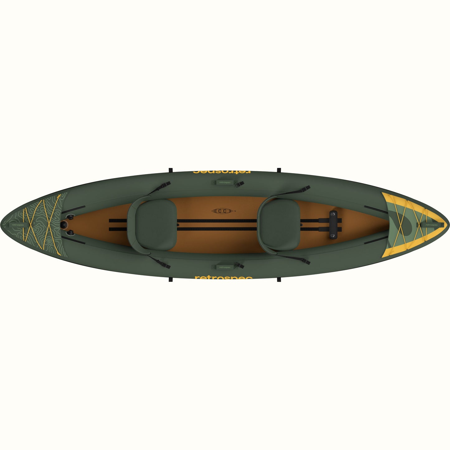 Retrospec Coaster Inflatable Kayak - Tandem - 6470
