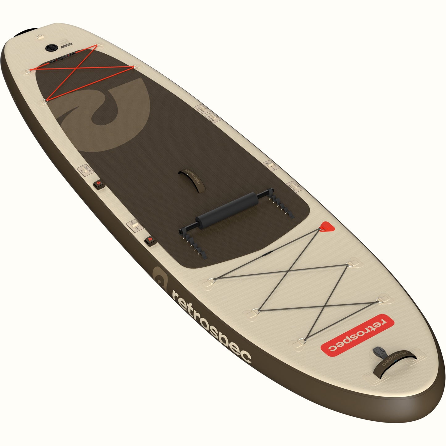 Retrospec Weekender Plus Inflatable Stand Up Paddle Board Kayak Hybrid 10'6" - 6621