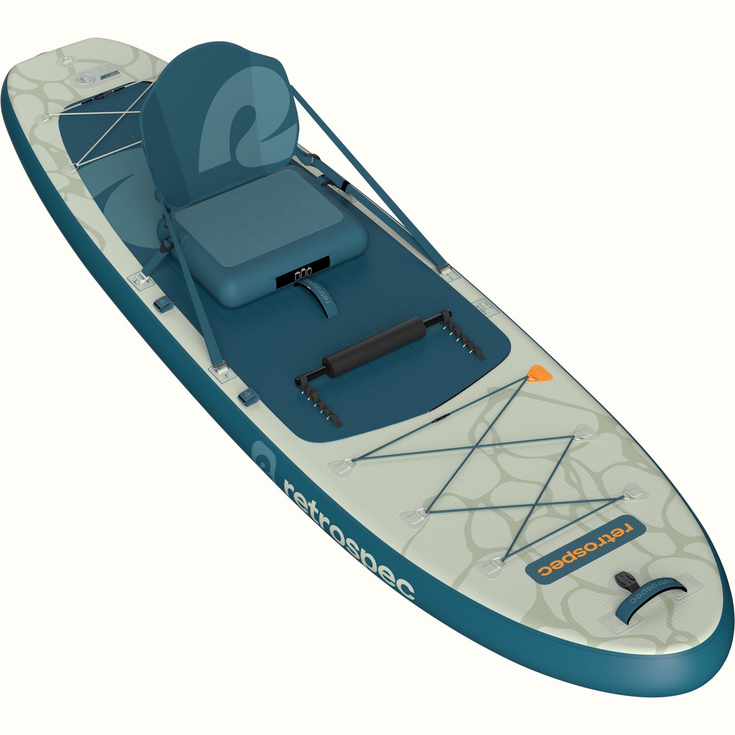 Retrospec Weekender Plus Inflatable Stand Up Paddle Board Kayak Hybrid 10'6" - 6621