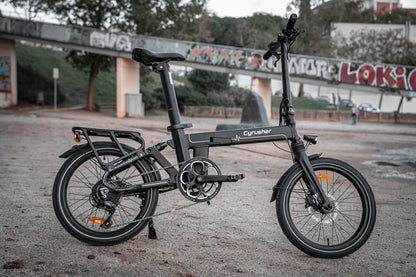 Cyrusher Sonder Folding E-Bike - Us-Sonder-Blue