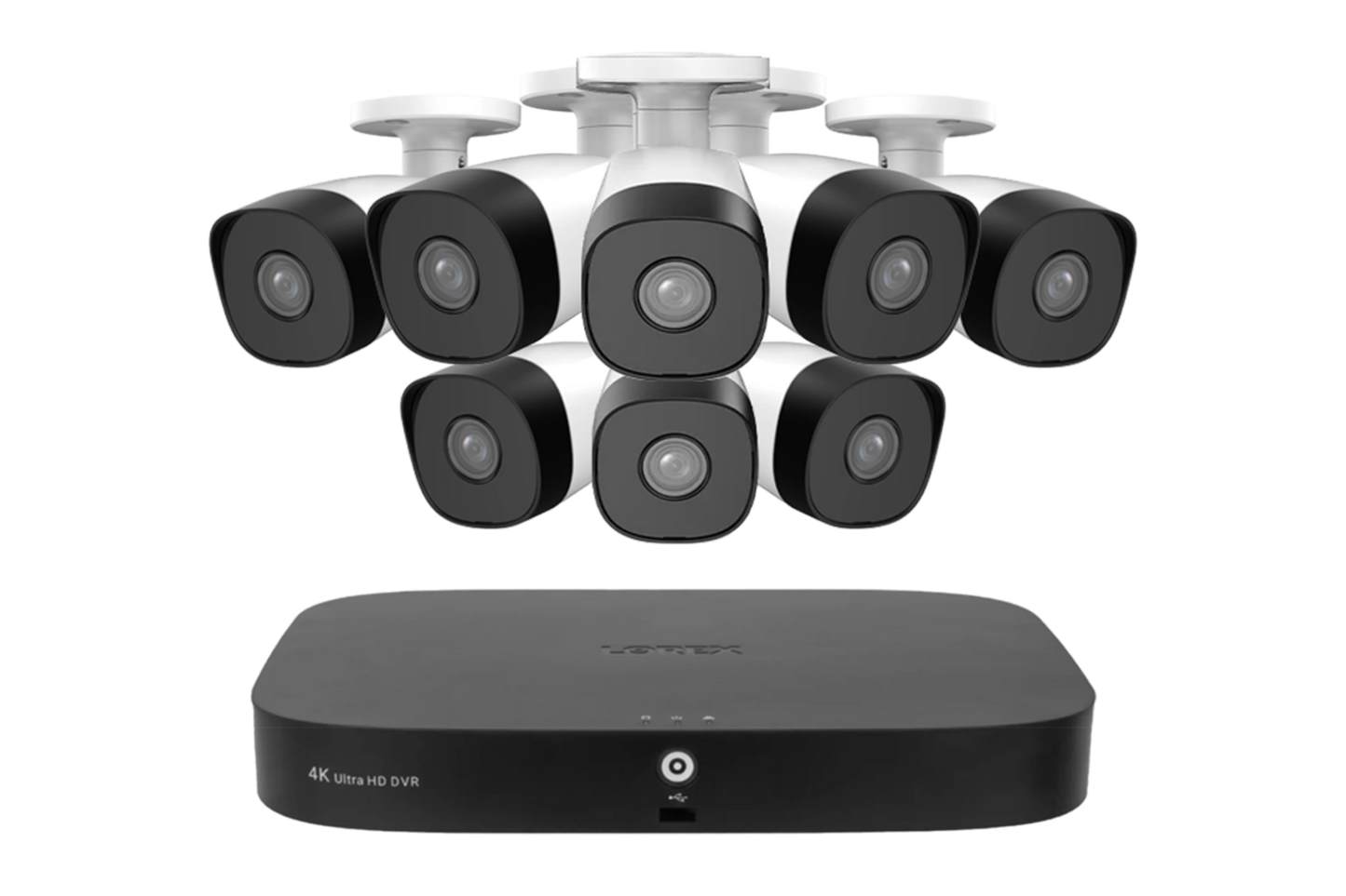 Lorex Classic Fusion Series 4K 20-Channel (16 Wired + 4 Fusion Wi-Fi) 1TB DVR Wired System with 1080p Analog Bullet Security Cameras - D1081-168C