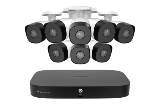 Lorex Classic Fusion Series 4K 20-Channel (16 Wired + 4 Fusion Wi-Fi) 1TB DVR Wired System with 1080p Analog Bullet Security Cameras - D1081-168C