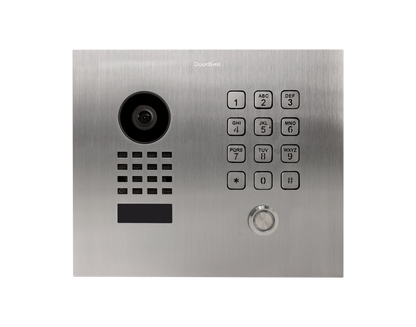 DoorBird D1101KH Classic Flush-Mount IP Video Door Station in Pure White, RAL 9010