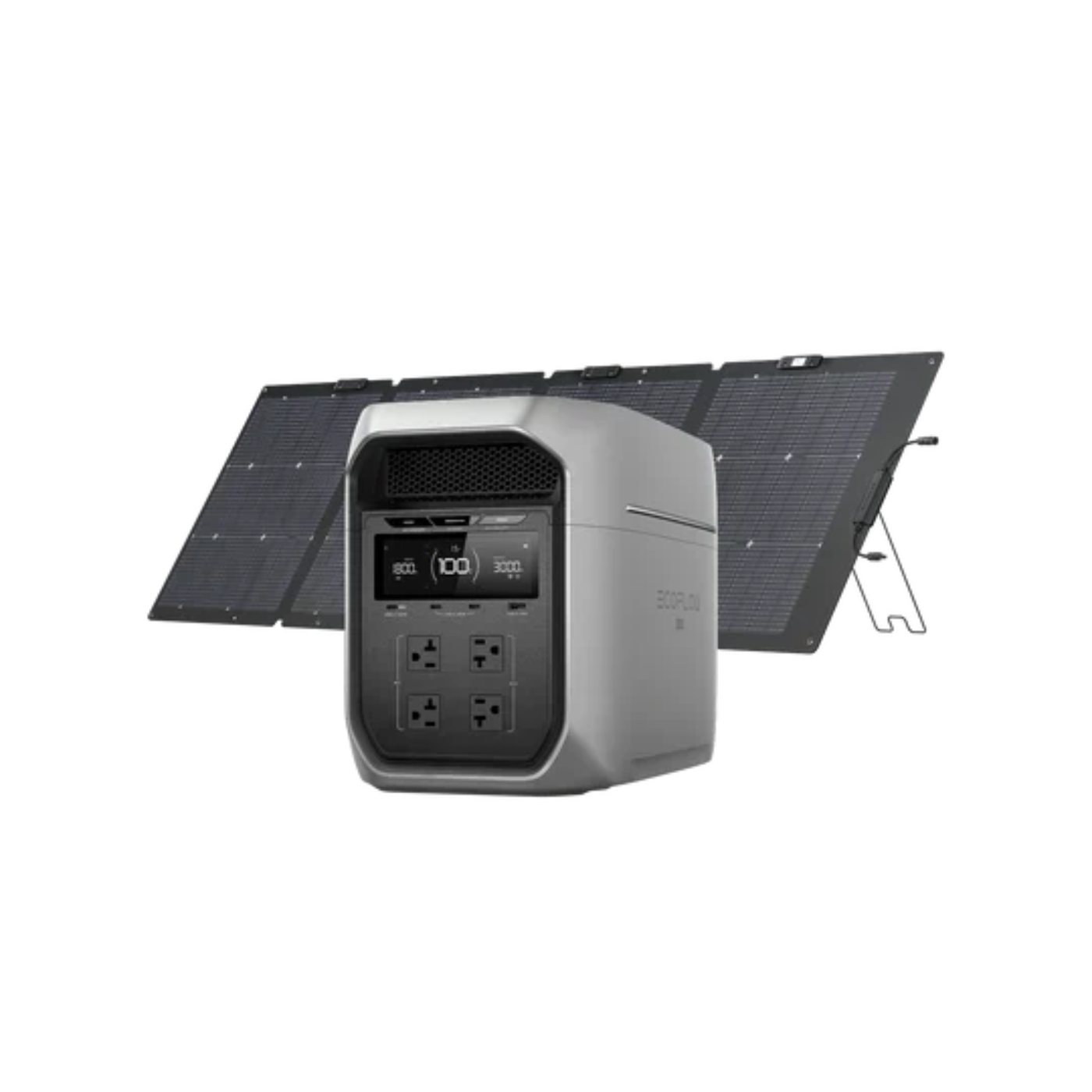 Aurora Generators  3 Max Plus Portable Power Station + 220w Solar Panel - D3MP-220W