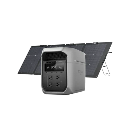 Aurora Generators  3 Max Plus Portable Power Station + 220w Solar Panel - D3MP-220W