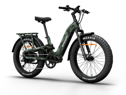 Himiway D5<sup> 2.0</sup> Camo Full Suspension eBike - HMW-D5-ST-CF-US-2.0-BETA