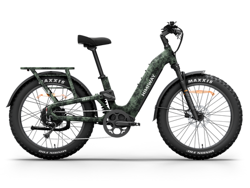 Himiway D5<sup> 2.0</sup> Camo Full Suspension eBike - HMW-D5-ST-CF-US-2.0-BETA