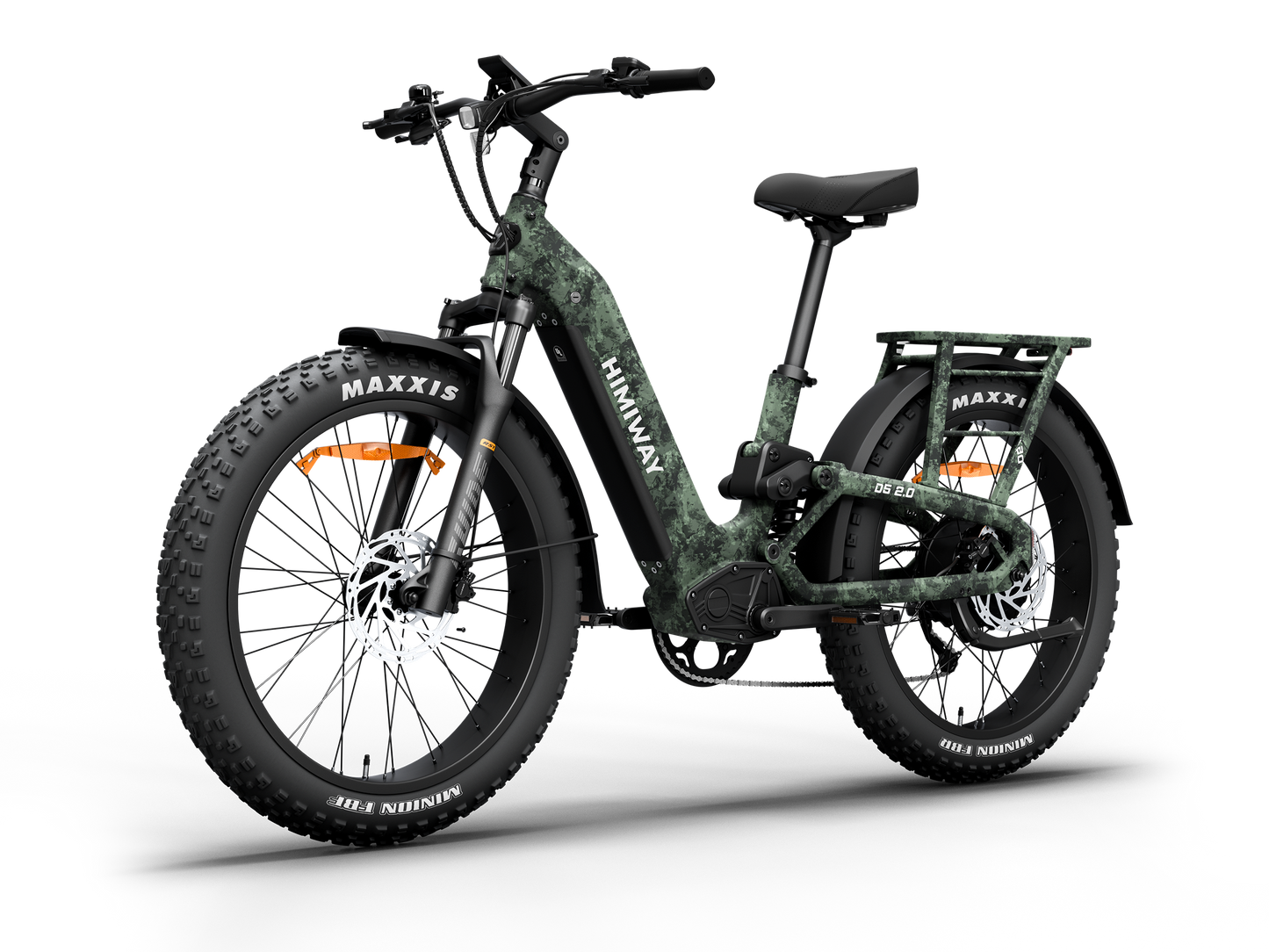 Himiway D5<sup> 2.0</sup> Camo Full Suspension eBike - HMW-D5-ST-CF-US-2.0-BETA