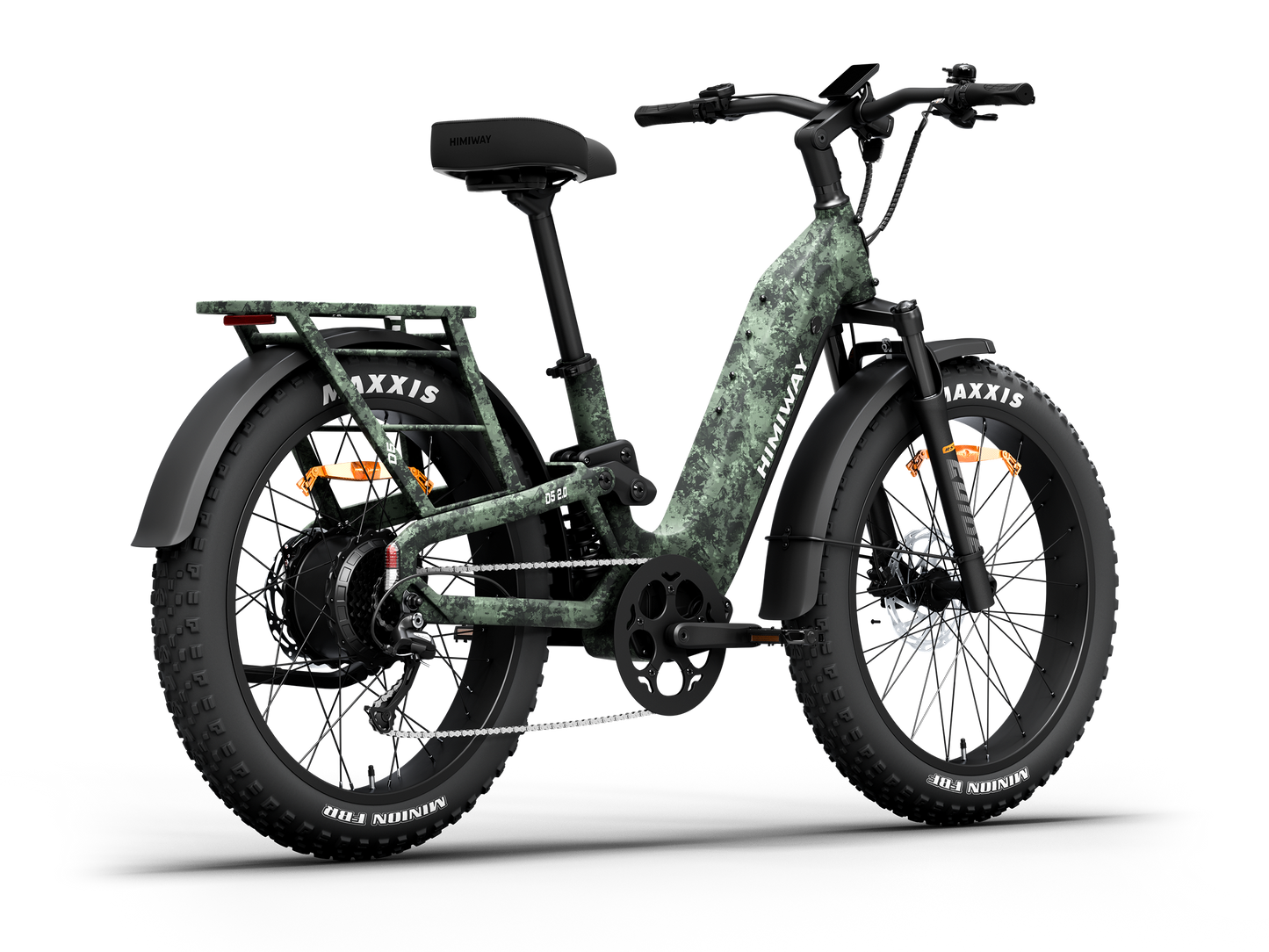 Himiway D5<sup> 2.0</sup> Camo Full Suspension eBike - HMW-D5-ST-CF-US-2.0-BETA