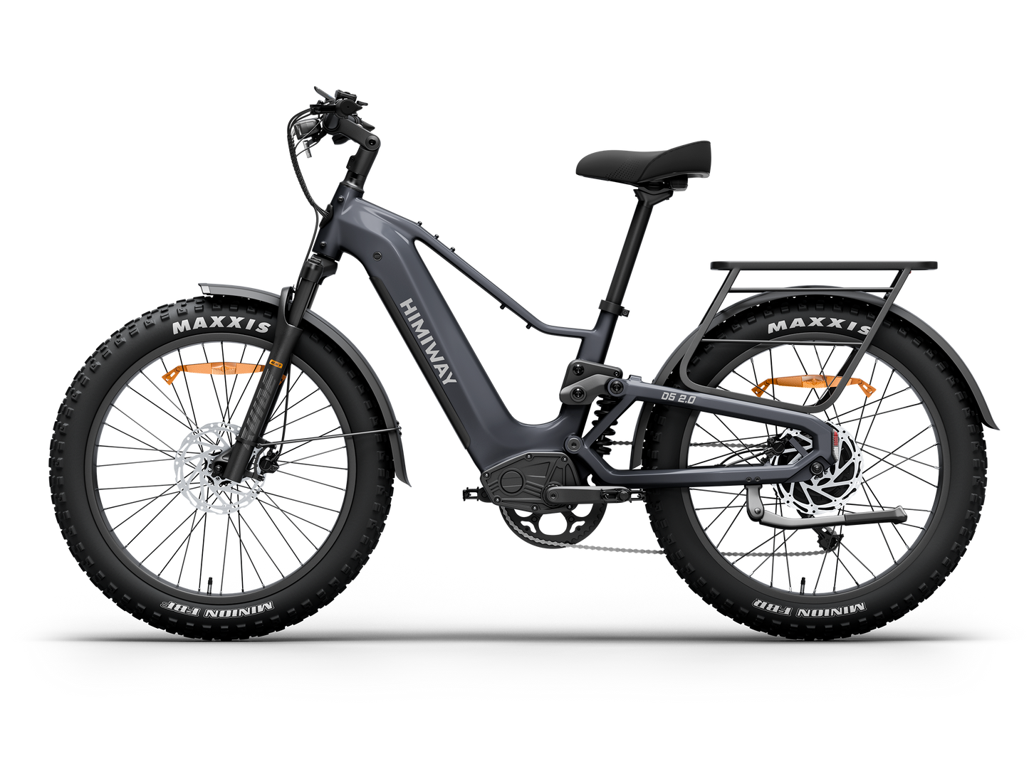 Himiway D5<sup> 2.0</sup> Full Suspension eBike - HMW-D5-SO-GY-US-2.0