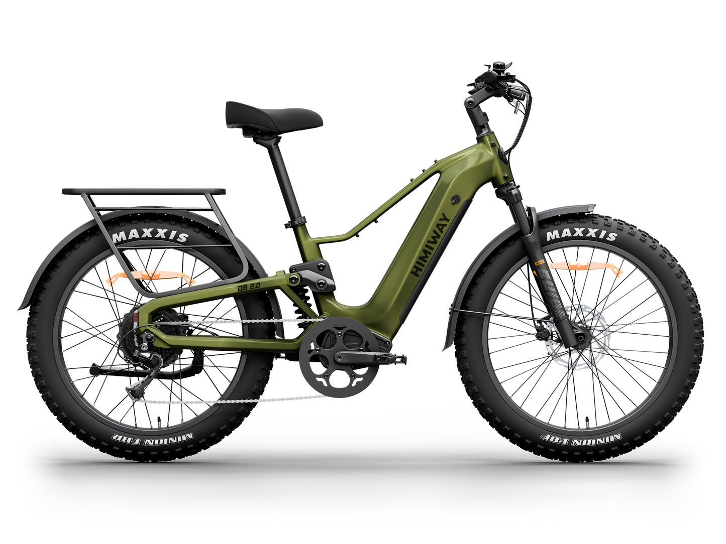 Himiway D5<sup> 2.0</sup> Full Suspension eBike - HMW-D5-SO-GY-US-2.0