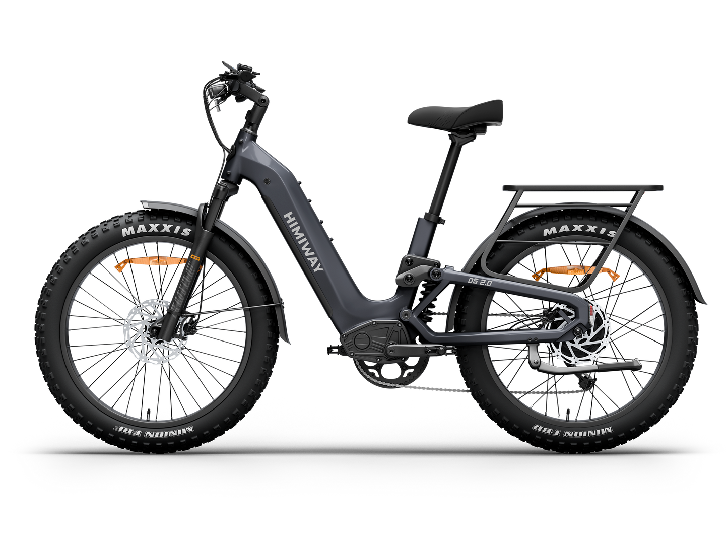 Himiway D5 <sup> 2.0</sup> ST Full Suspension eBike - HMW-D5-ST-GY-US-2.0