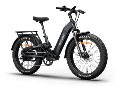 Himiway D5 <sup> 2.0</sup> ST Full Suspension eBike - HMW-D5-ST-GY-US-2.0
