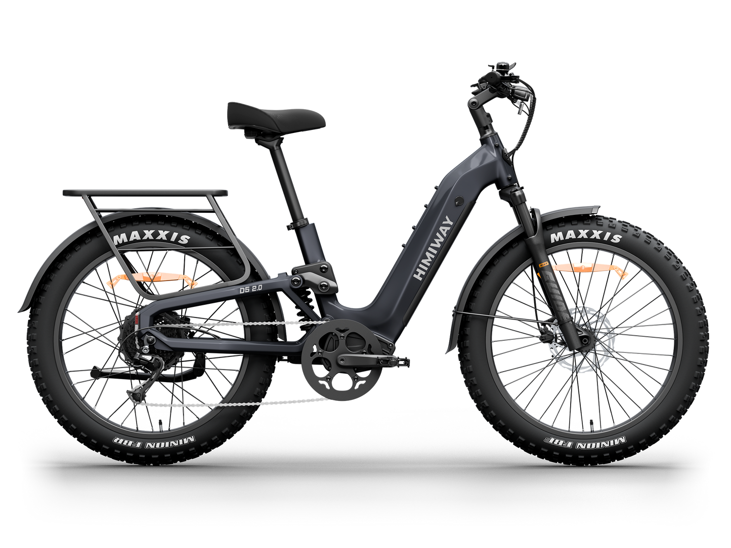 Himiway D5 <sup> 2.0</sup> ST Full Suspension eBike - HMW-D5-ST-GY-US-2.0