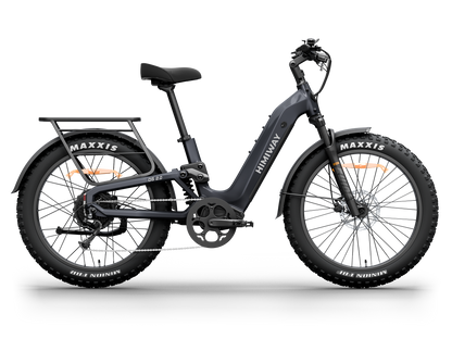 Himiway D5 <sup> 2.0</sup> ST Full Suspension eBike - HMW-D5-ST-GY-US-2.0
