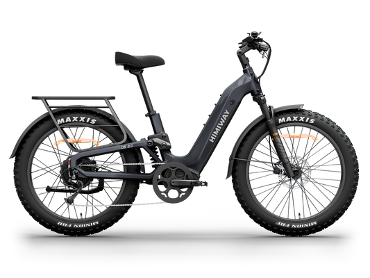 Himiway D5 <sup> 2.0</sup> ST Full Suspension eBike - HMW-D5-ST-GY-US-2.0
