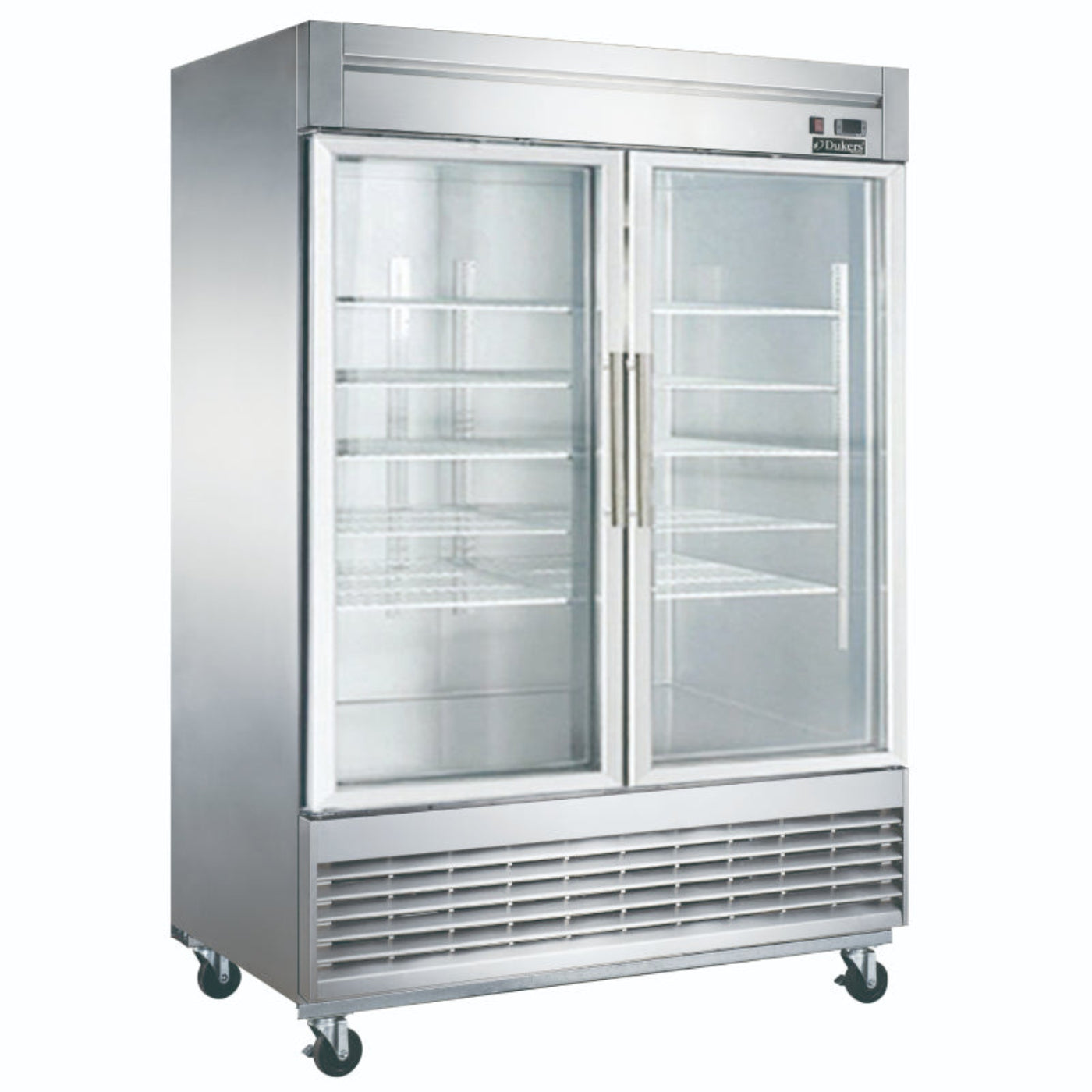 Chef AAA 55" 2 Glass Door Reach-in Freezer 40.72cu.ft NSF - KF-49BG