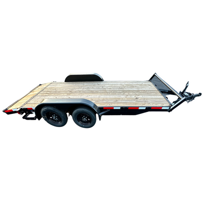 Bye-Rite 7ft x 14ft Tandem Axel Equipment Hauler Trailer with Dovetail - BYE-D7T14A1B